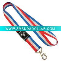 Wholesale Flag Style Promotion Lanyard