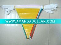 PVC/PET String flags
