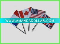 National hand flag