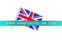 Wholesale uk promotional car flags