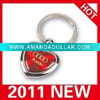 Wholesale 2011 New Promotional Metal key chain