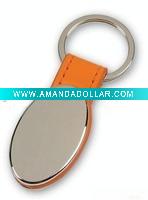 Wholesale Stylish Leather Key Tag