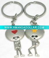 Wholesale Fashion Couple keychain