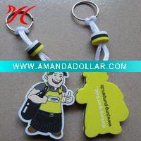 Wholesale eva key chain