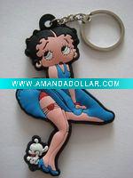 3D PVC animal cartoon golded eagle shaped keychain