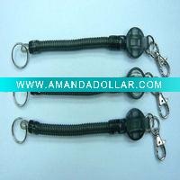 Wholesale separating plastic keychain