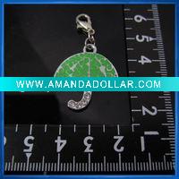 Wholesale Shiny umbrella keychain,key chain,DIY charms