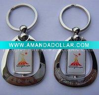 zinc alloy keychain