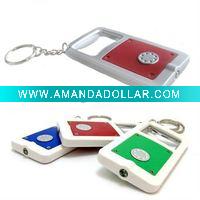 Wholesale promotion led keychain light