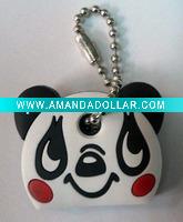 Wholesale soft pvc key cover, customized key holder