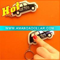 plastic led keychain