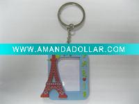 Wholesale elegant pvc photo keychain