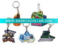 Wholesale soft pvc keychains