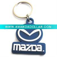 Hot ! 2011 New Arrival 3D Soft PVC Keychain