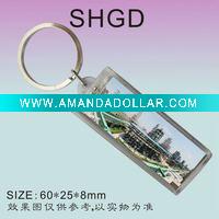 Wholesale hot sale solar keychain
