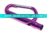 Wholesale fashionable defferent shape aluminium whistle