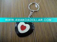 Wholesale Painting oil keychains;shaped keychain;promotional keychain;