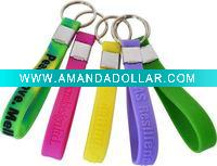 Silicone key chain