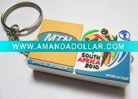 Wholesale <OEM>Soft PVC Led Keychain (J010)