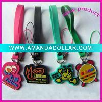 Wholesale New 3 D soft pvc keychain