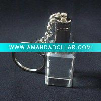 Wholesale Fashion Led Crystal key chain