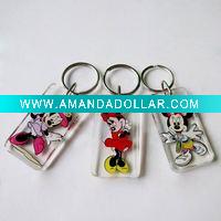 Wholesale 2011 new acrylic keychain