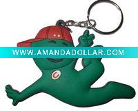 Soft pvc keychain