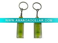 Wholesale level keychain, spirit level keyring