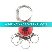 Wholesale zinc alloy spain key chain