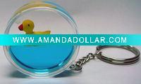 Wholesale acrylic oil keychain