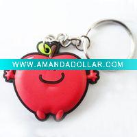 Wholesale Soft PVC keychain/3d soft pvc keychain/Promotional gifts