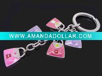 Wholesale fashion metal keychain