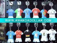 Fashion PVC keychain