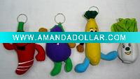 Wholesale plush toy key chain