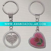 2011 rhinestone crystal key ring