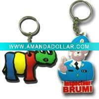 Soft PVC key chain