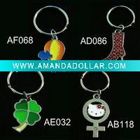 Wholesale 2011 fashion cheap customized metal keychain