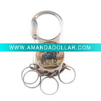 Wholesale zinc alloy spain key ring