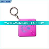 Promotional Gifts, Plastic Music Key Tags, Voice Key Tags