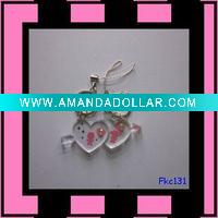 acrylic heart shape key chain