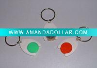 Wholesale Trolley coin keychain