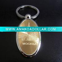 Wholesale Metal keyring J10107-1