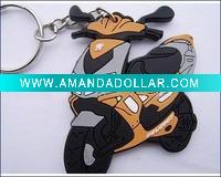 Wholesale soft pvc keychain
