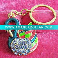 Fashion goose key chain