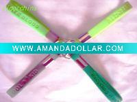 Stylish silicone key chain