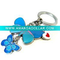Wholesale promotional butterfly metal key chain(KC-318)