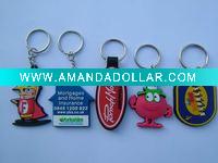 Wholesale Soft PVC key chains