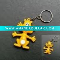 cute pvc key chain
