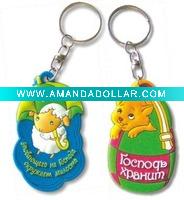 Wholesale Animal Soft PVC Key Chain