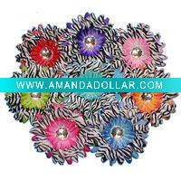 4'' Zebra Daisy flowers YL01014